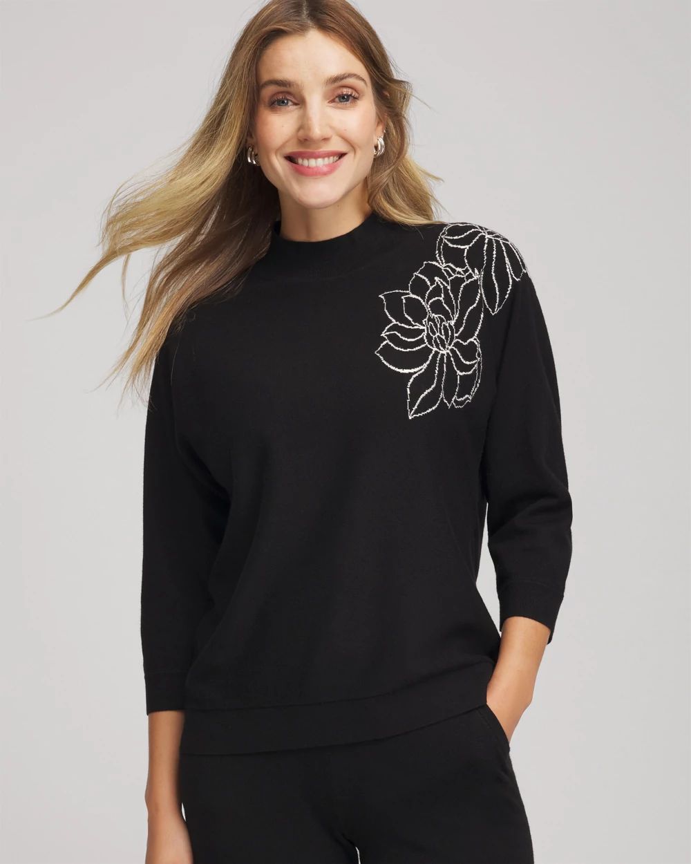 Zenergy® Luxe Intarsia Sweater | Chico's